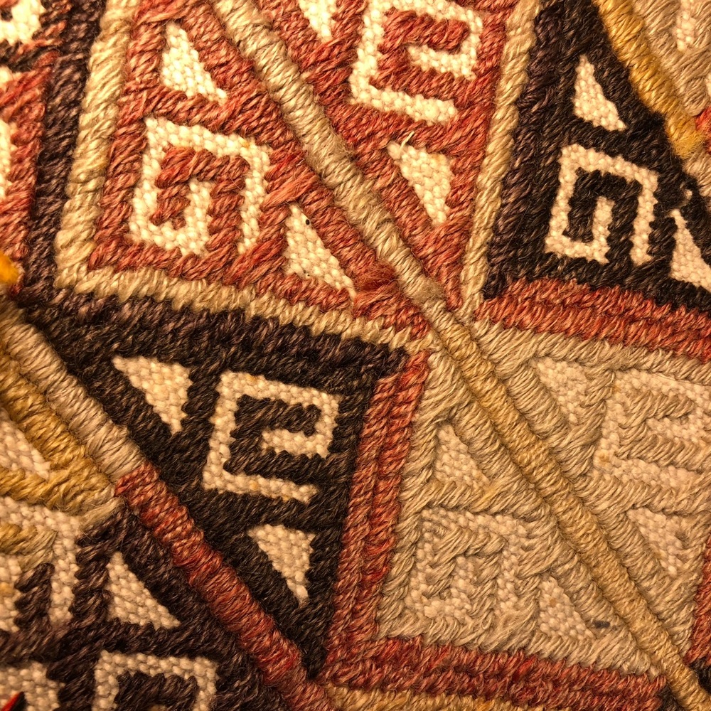 Vintage Woven Wall Hanging - Picture 2 of 3